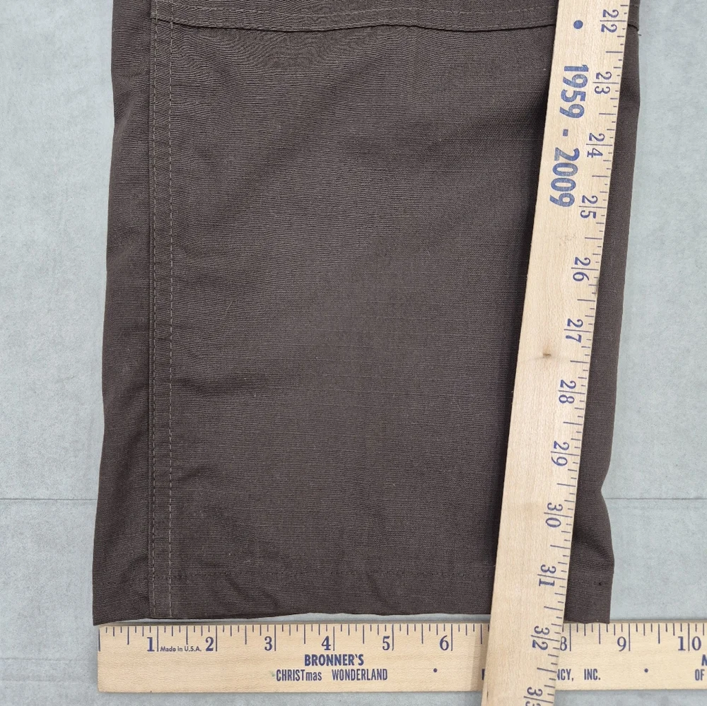 Propper tactical rip stop pants women's 28 chocolate brown double knee cargo - Picture 8 of 10
